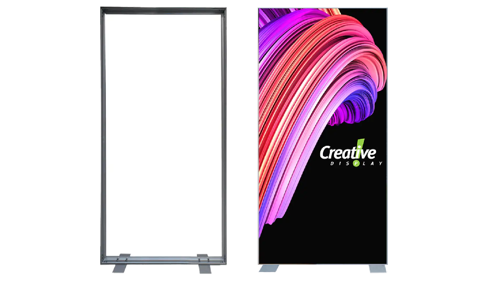 Backlit Wall Stand 4'