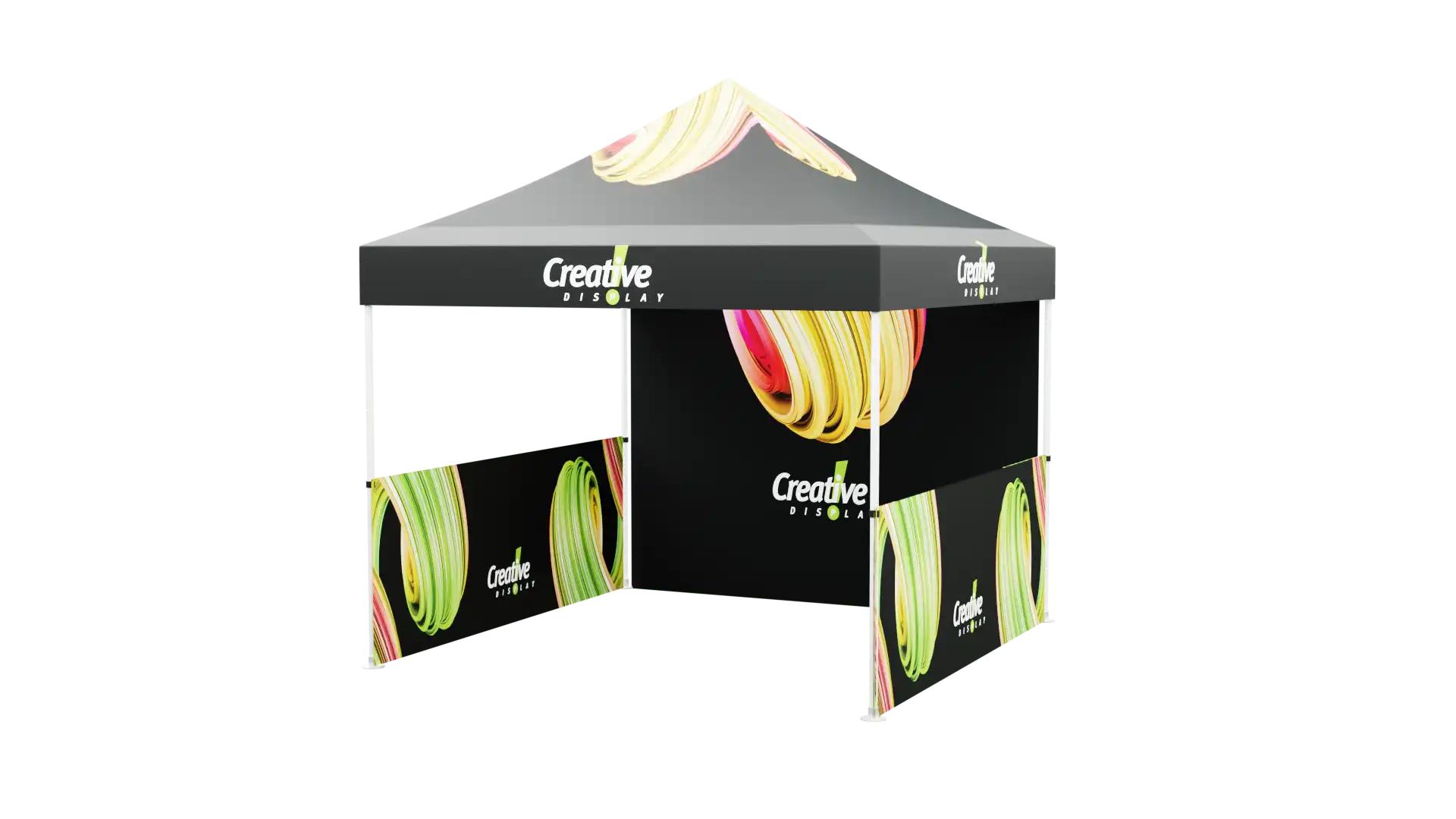 Branded Tent Package with Back & Sides