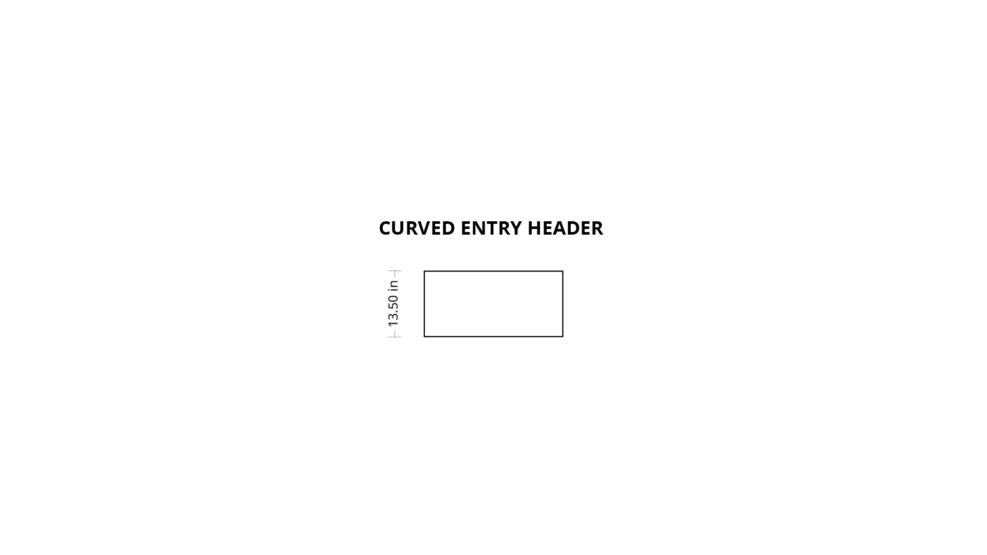 Evolution Curved Entry Header
