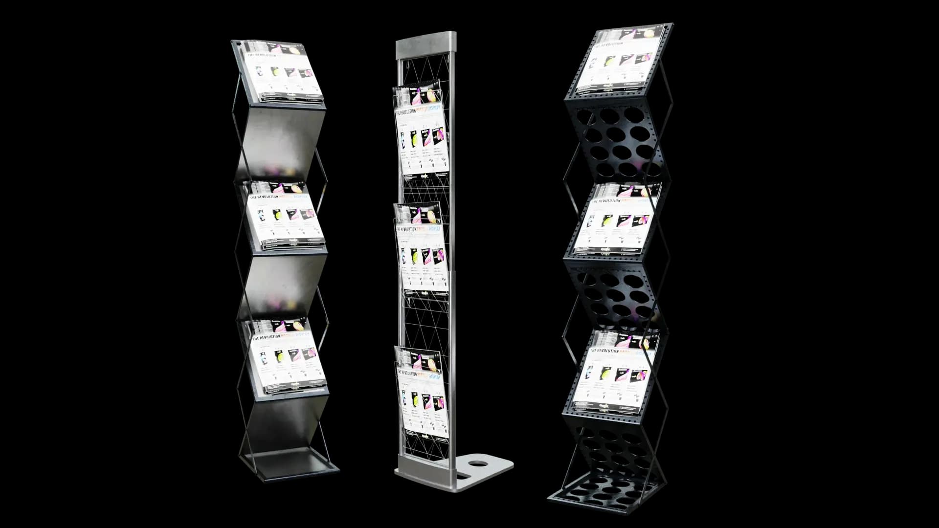 Literature Holder Stand