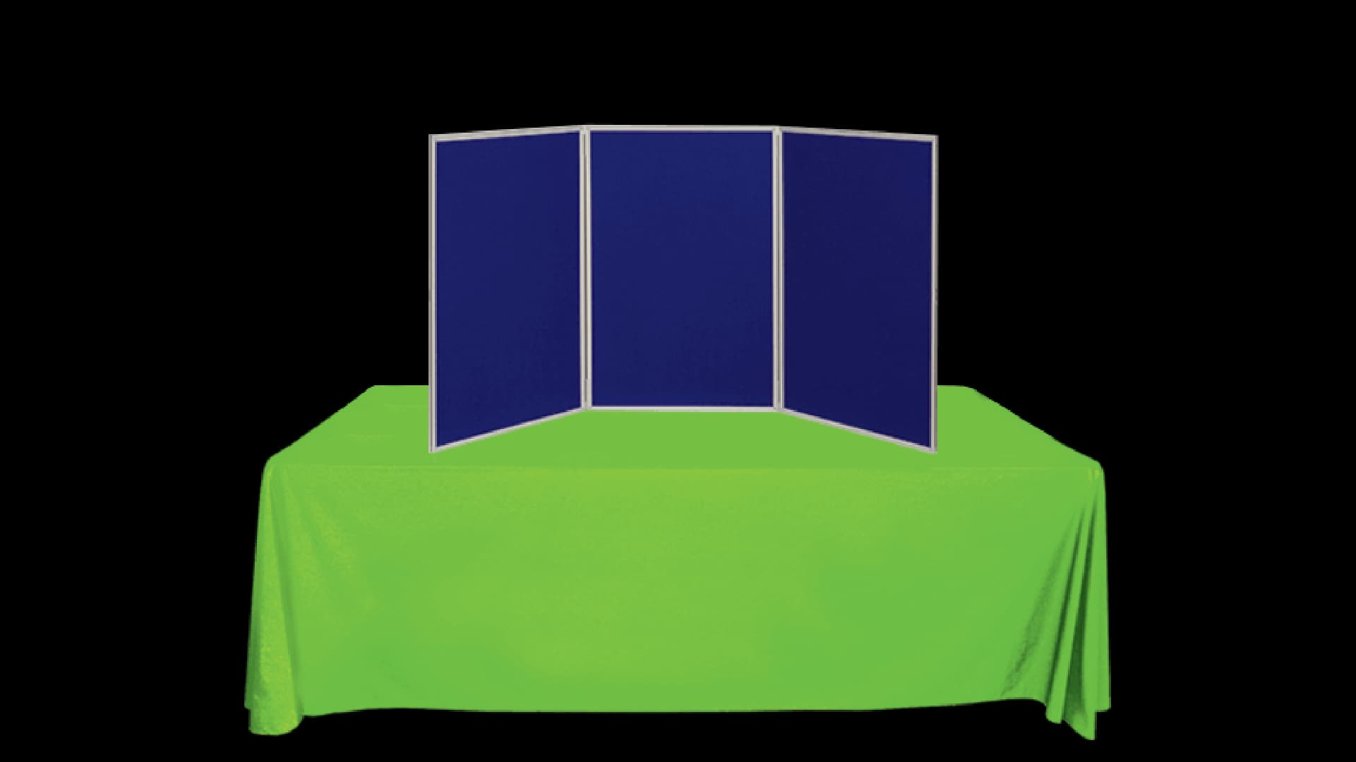 3-Panel Folding Frame Display