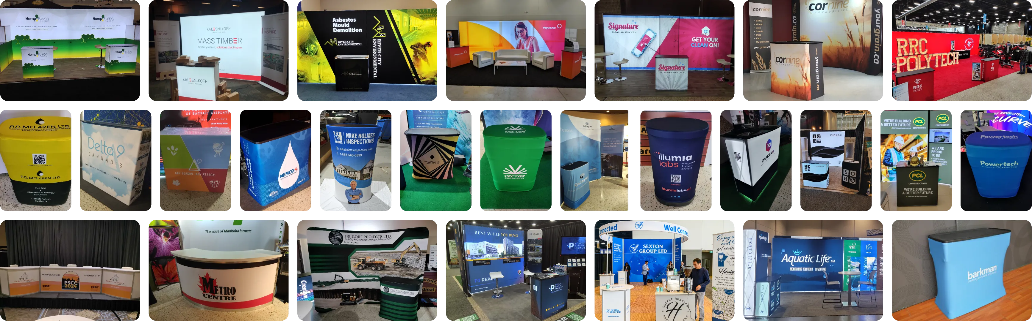 Creative Display Trade Show Counters Hero Image
