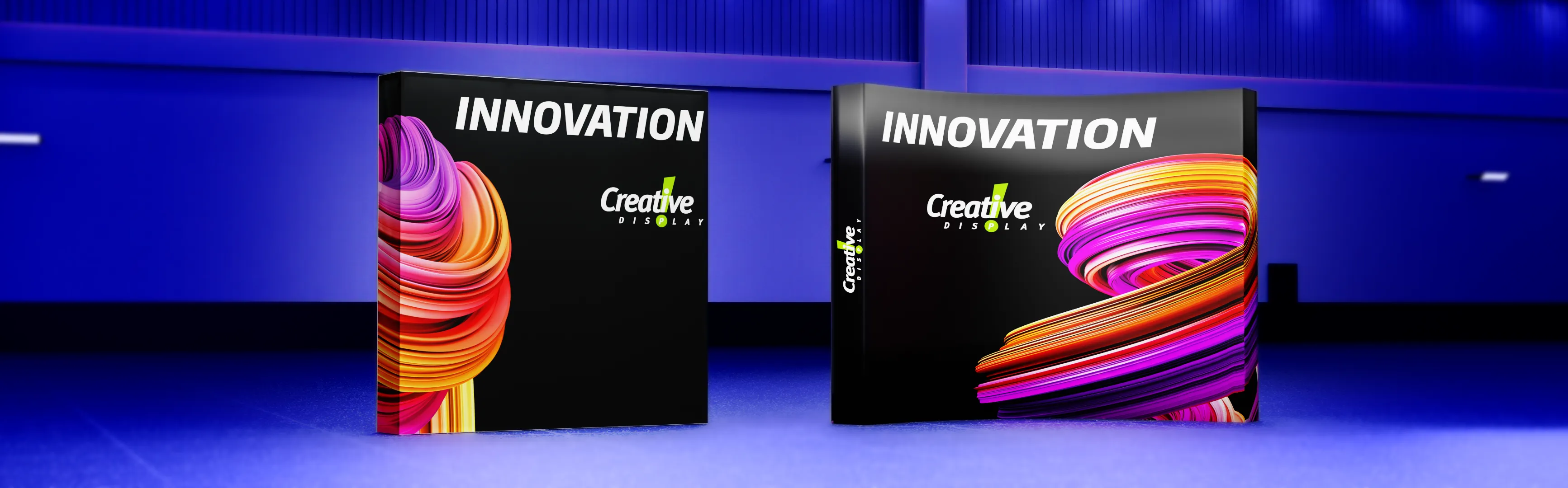 Innovation Fabric Pop-Up Displays Hero Image
