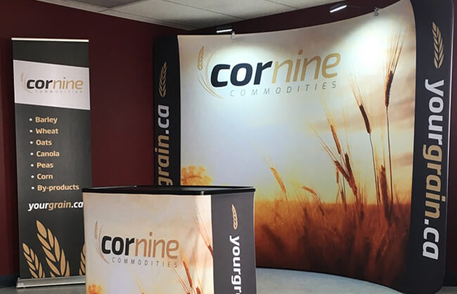 Winnipeg Trade Show Display - Cornine