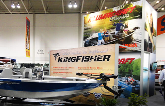 Winnipeg Trade Show Booth - King Fisher