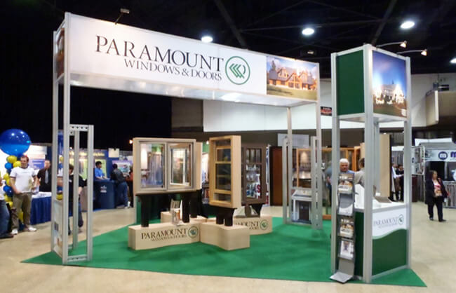 Winnipeg Trade Show Booth - Paramount Windows
