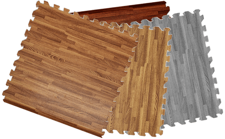 Comfort Wood Grain Tile - Trade Show Flooring