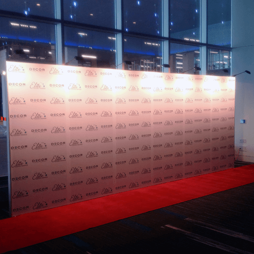 Rinnipeg Media Wall - Red Carpet
