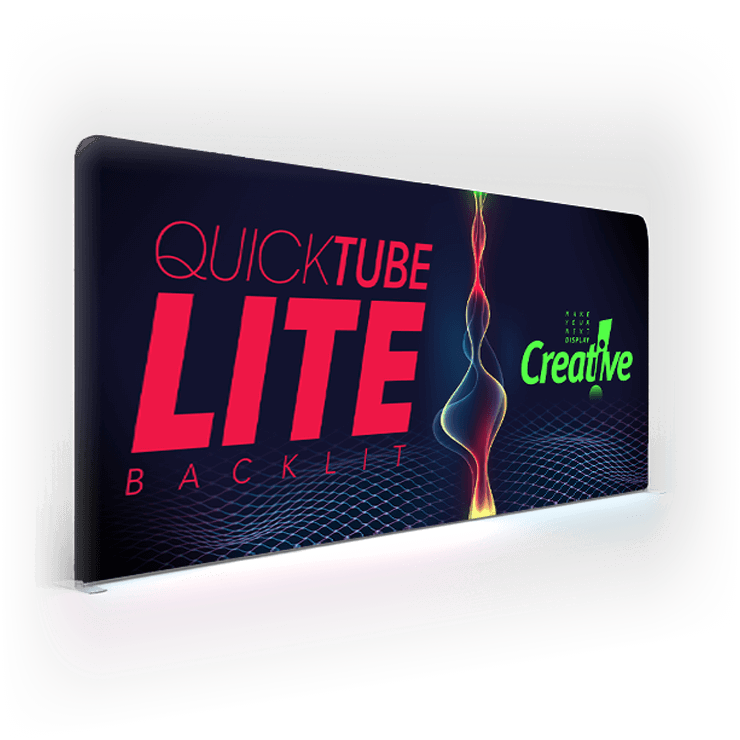 QuickTube Lite Backlit 20FT Trade Show Display