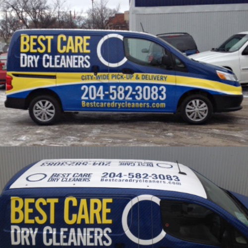 Van Graphics - Delivery Car Roof Advertising